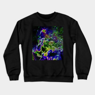 Black Panther Art - Glowing Edges 497 Crewneck Sweatshirt